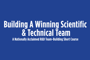 Building A Winning Scientific & Technical Team